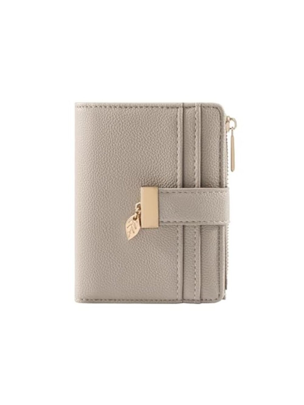 Womens Small Wallet Slim Card Holder Coin Purse ID Window Zip Wallet